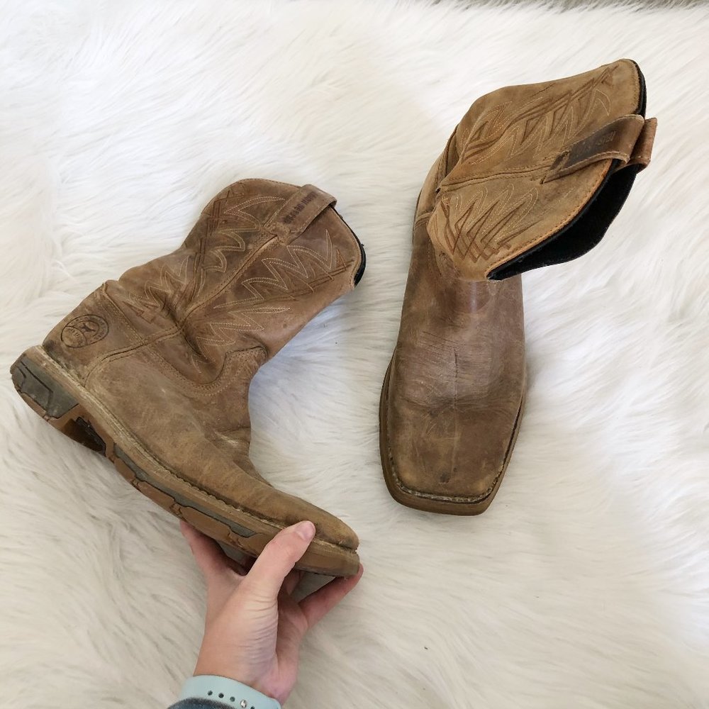 RED WING Irish Setter Work Cowboy Boots SZ 8